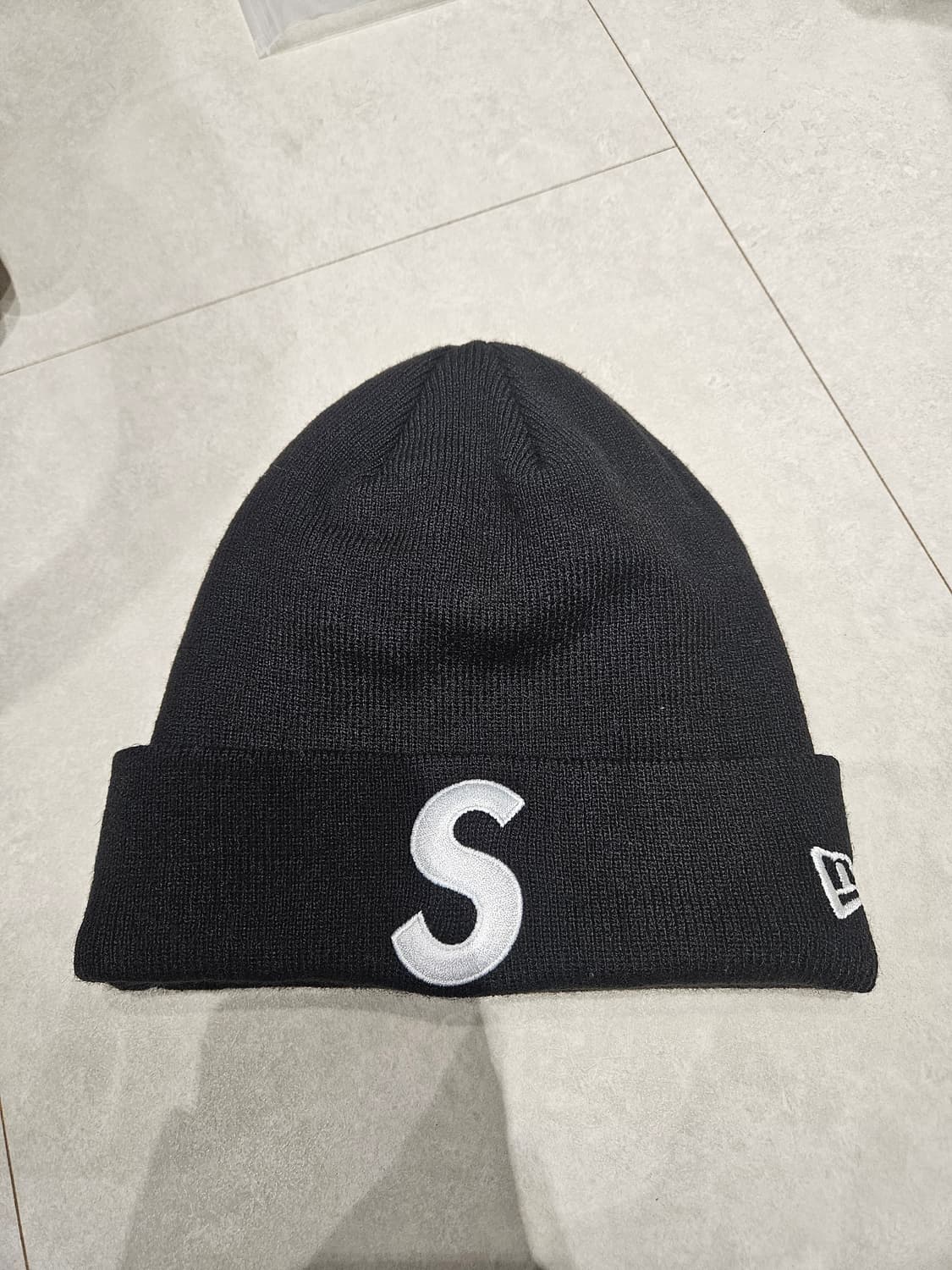 슈프림 S로고 비니 블랙  상품이미지1