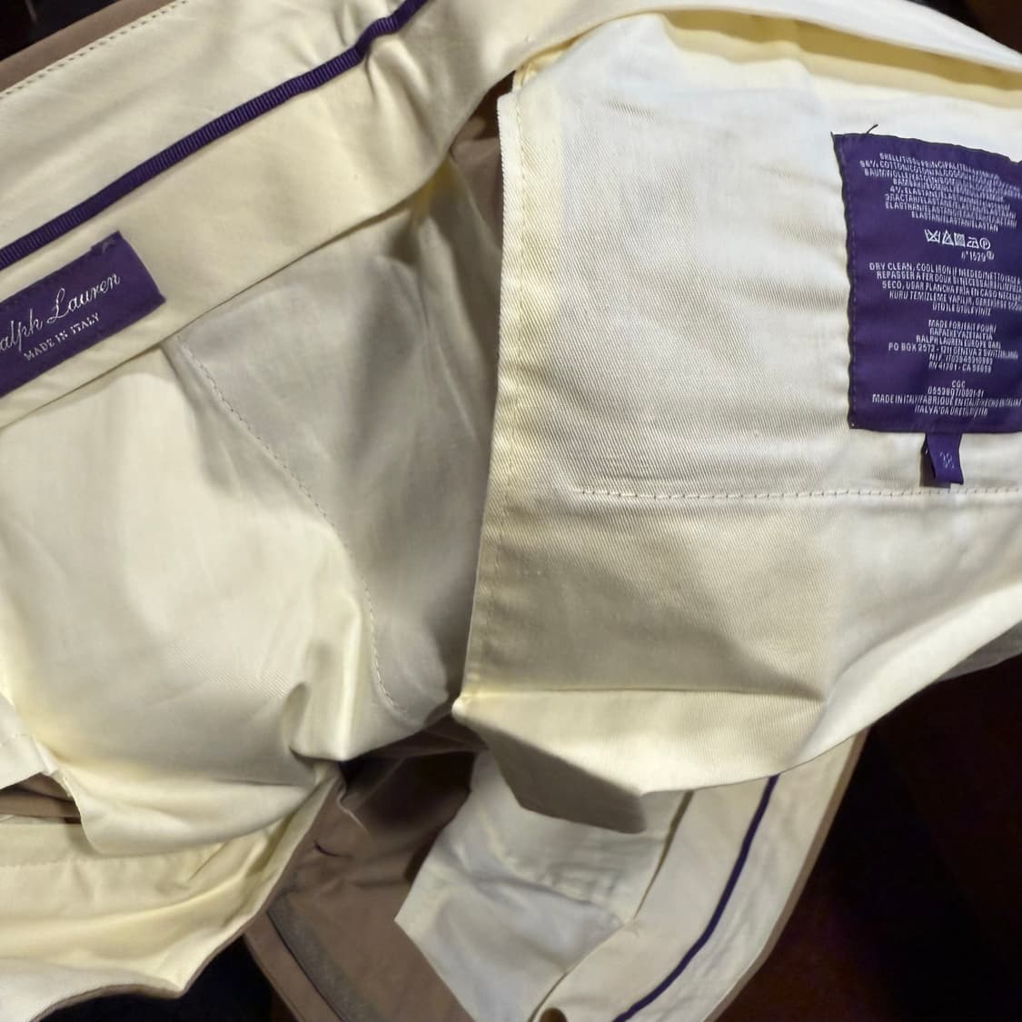 새상품) 랄프로렌 퍼플라벨 반바지 판매 합니다. 상품이미지4