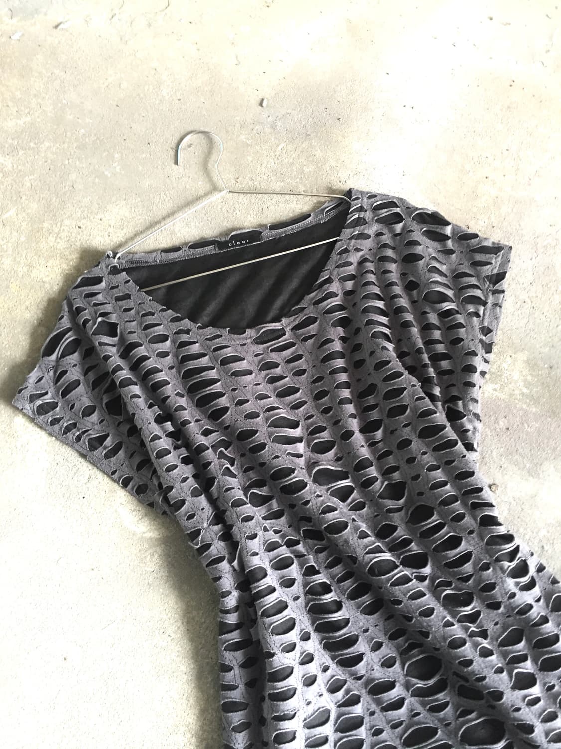 00’s V-kei grunge Cut off punk  Top 상품이미지3