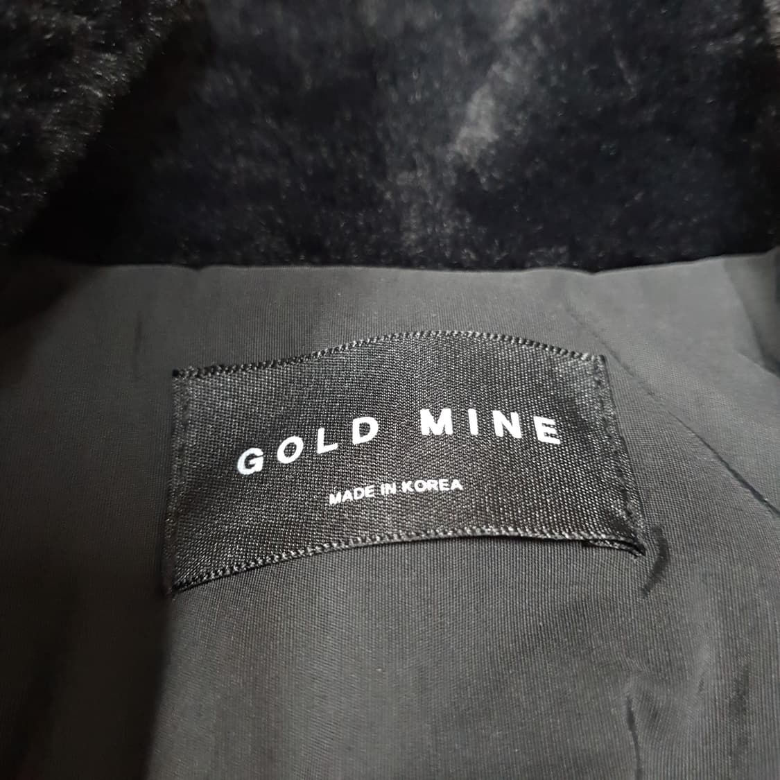 ✨ (바배) 골드 라인 블랙 퍼 롱 패딩 상품이미지3