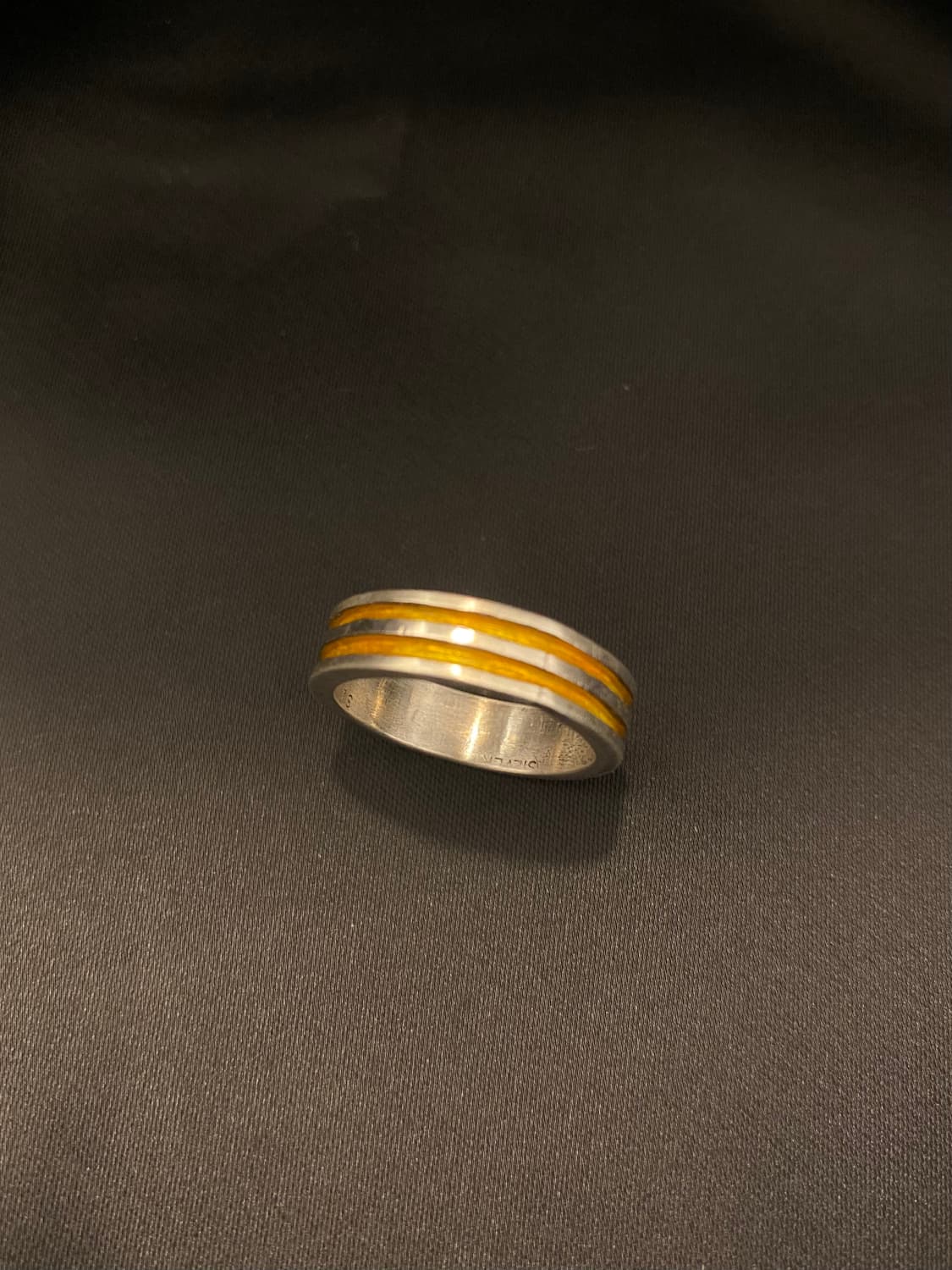 Orange 七寶 925silver ring 상품이미지1