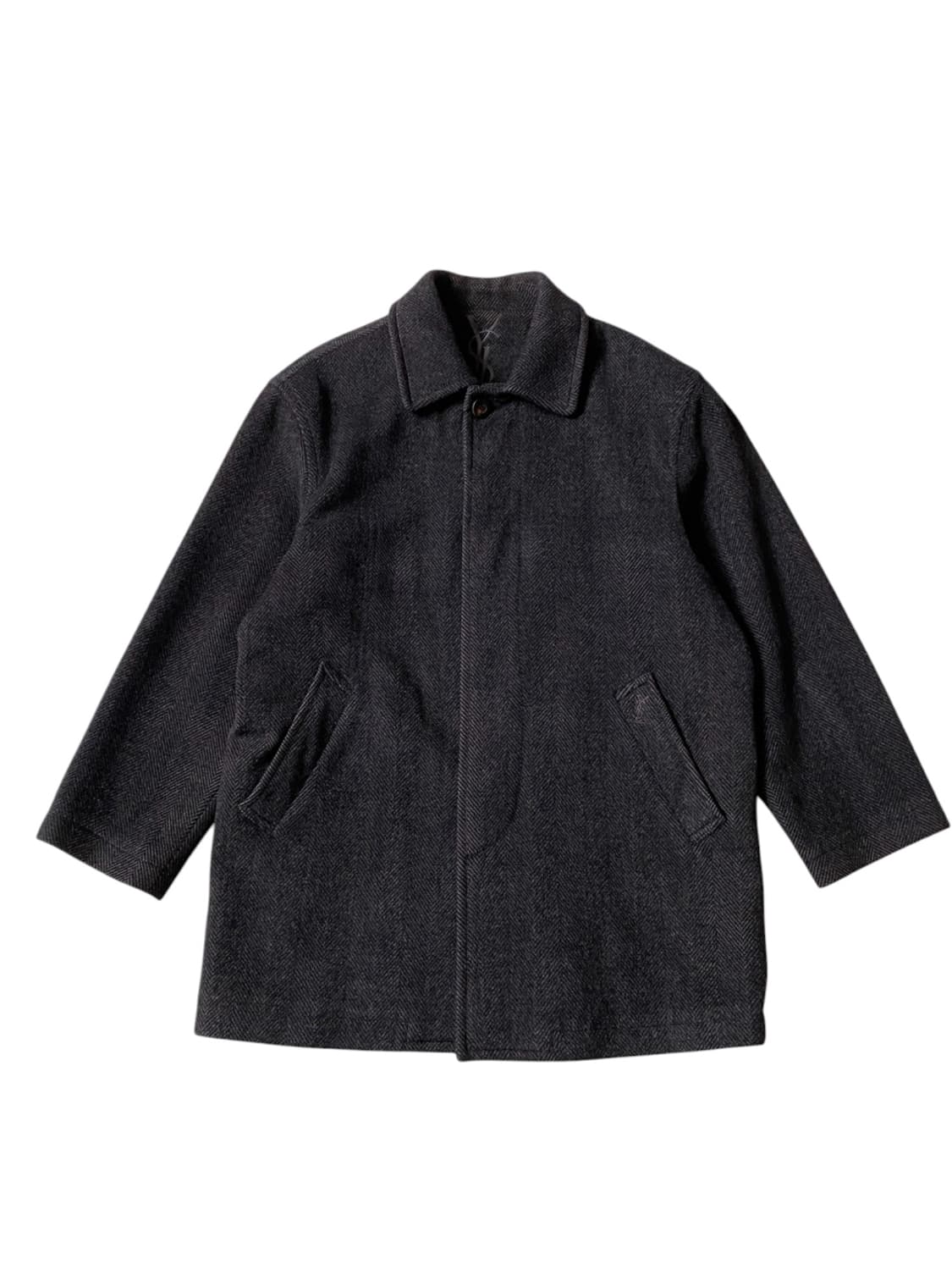 입생로랑 헤링본 숏코트 (Man 2XL) 상품이미지2