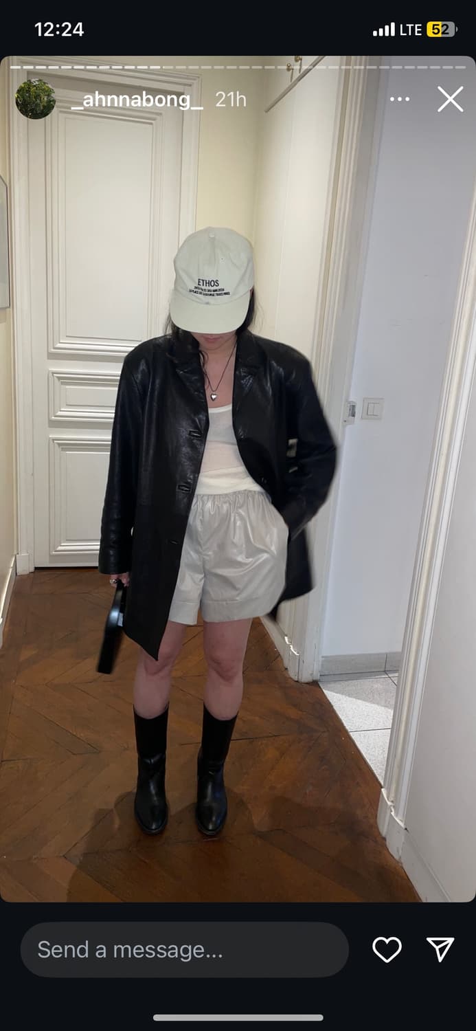ethos leather half jacket 상품이미지2