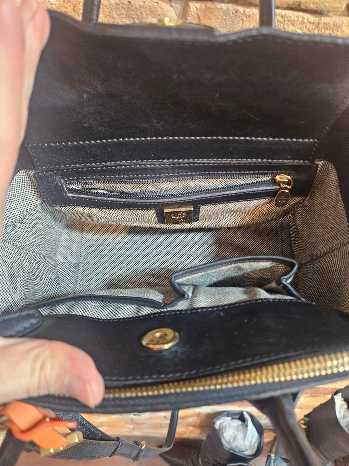 MCM 비세토스 토트백 브라운 상품이미지4