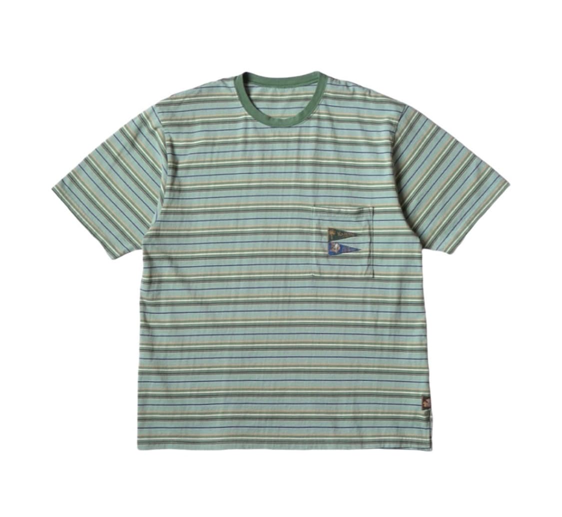 캐피탈 멀티 보더 티셔츠 상품이미지1