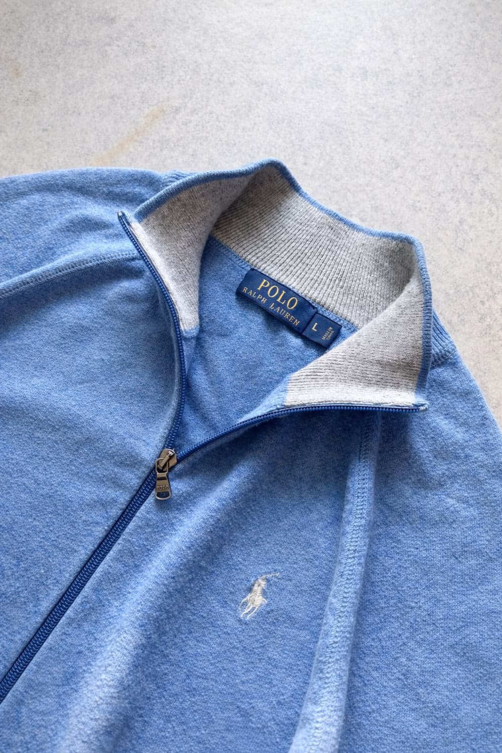 폴로 랄프로렌 후드 집업 니트 L 상품이미지7