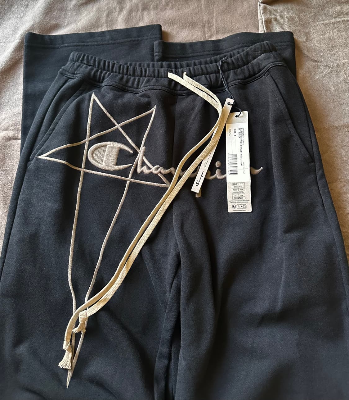 릭오웬스x챔피온 / 디트리히 드로우스트링 팬츠 / S 상품이미지3