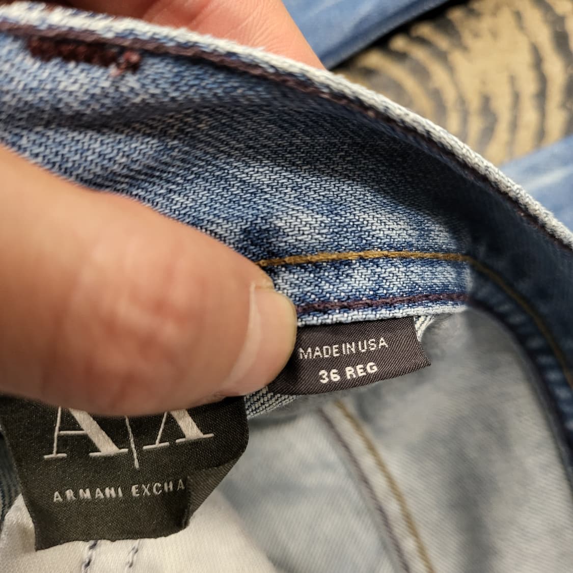 알마니 익스체인지 청바지 (38) made in USA  상품이미지9