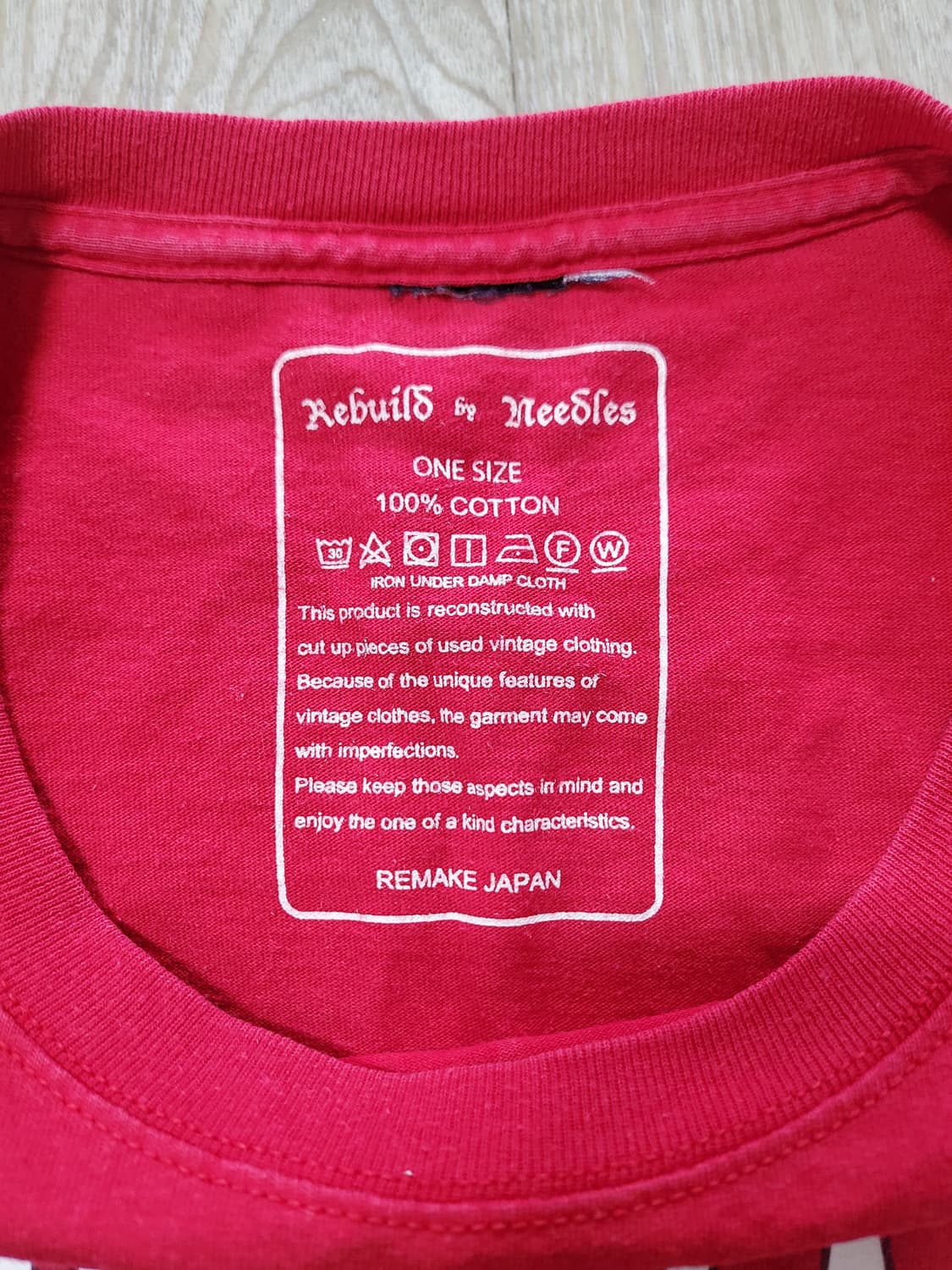 [OS] 리빌드바이니들스 반팔 티셔츠 상품이미지3