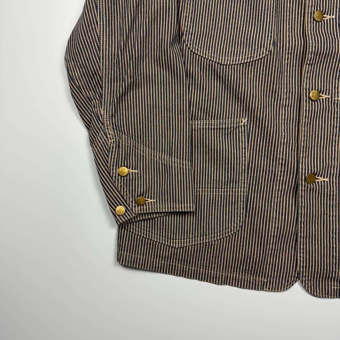 (105) 리 재팬 히코리 데님 커버올 자켓 상품이미지4