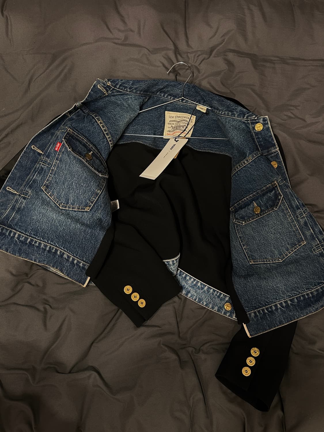 sacai × Levi’s 사카이 리바이스 콜라보 자켓 S 새상품 상품이미지9