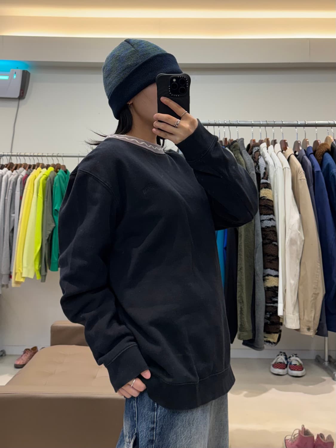 스투시 넥라인 맨투맨 상품이미지5