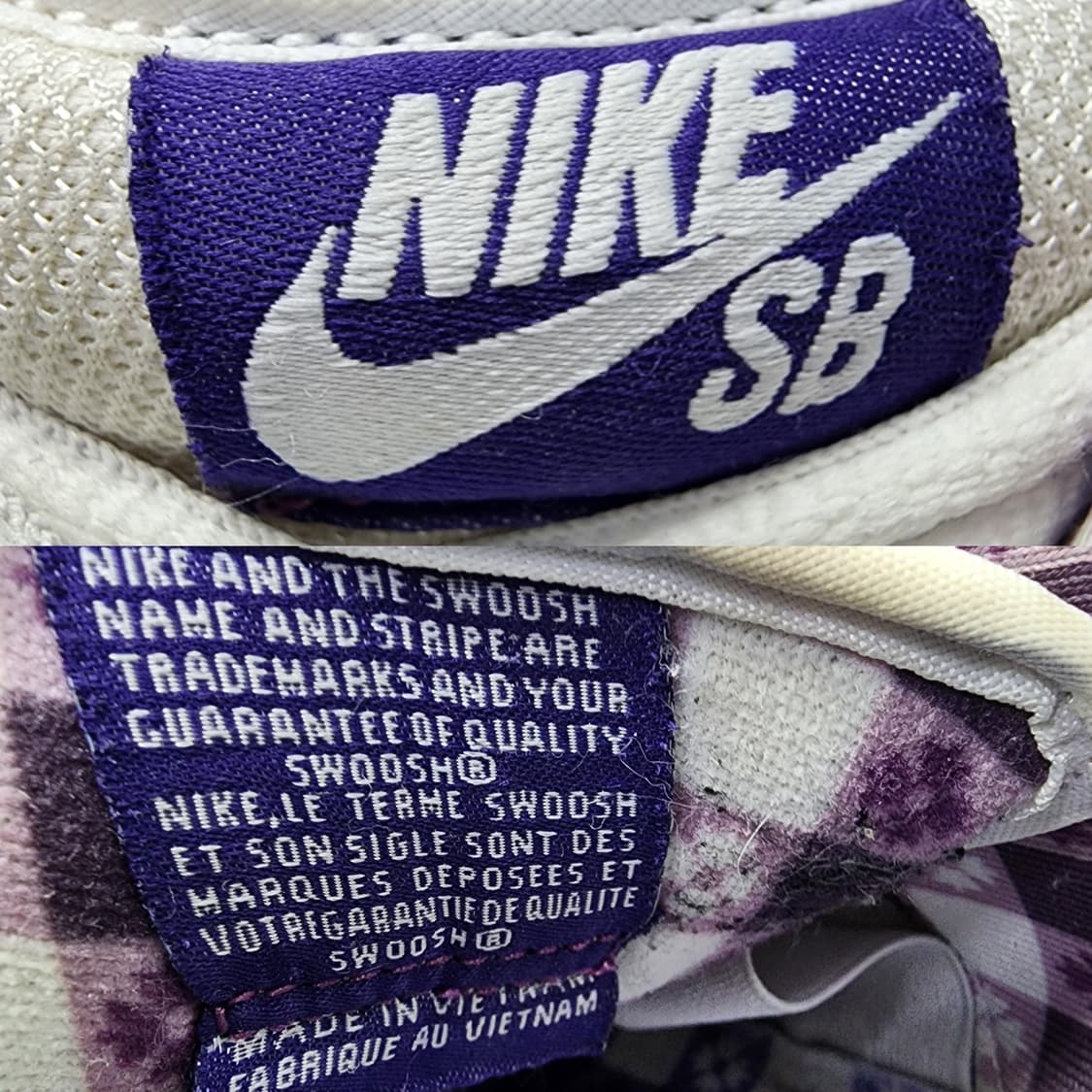 [265] NIKE 나이키 x 컨셉트  SB 덩크 로우 퍼플랍스터 22년 상품이미지8