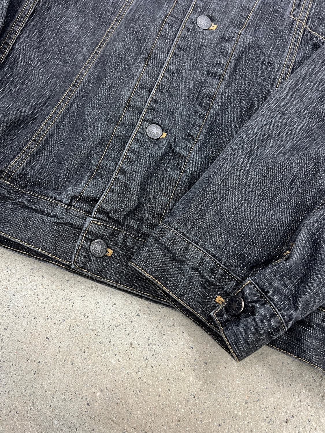 컨버스 00s 블랙 데님 자켓 상품이미지7