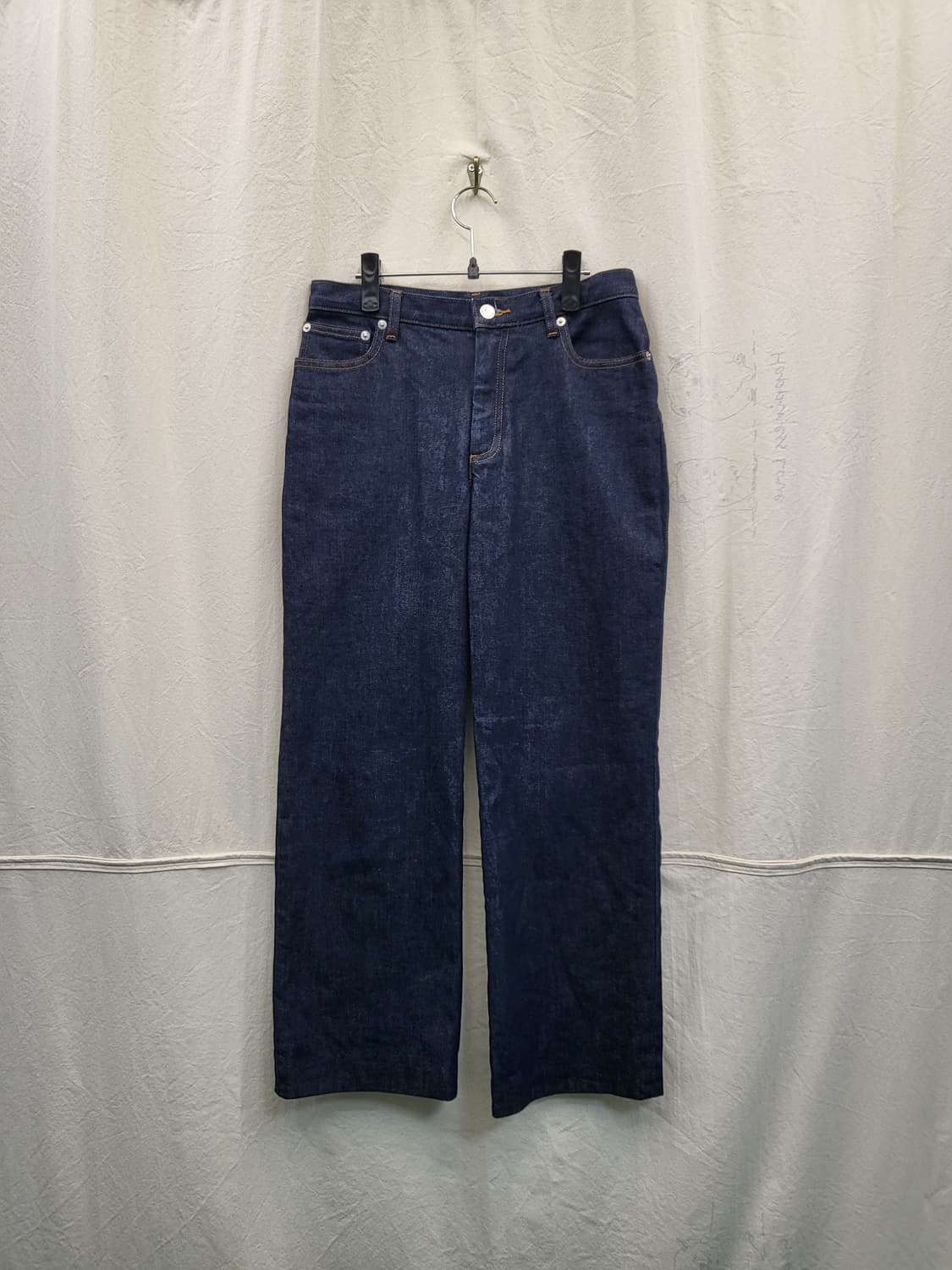 A.P.C 진청 데님 와이드 팬츠 상품이미지1