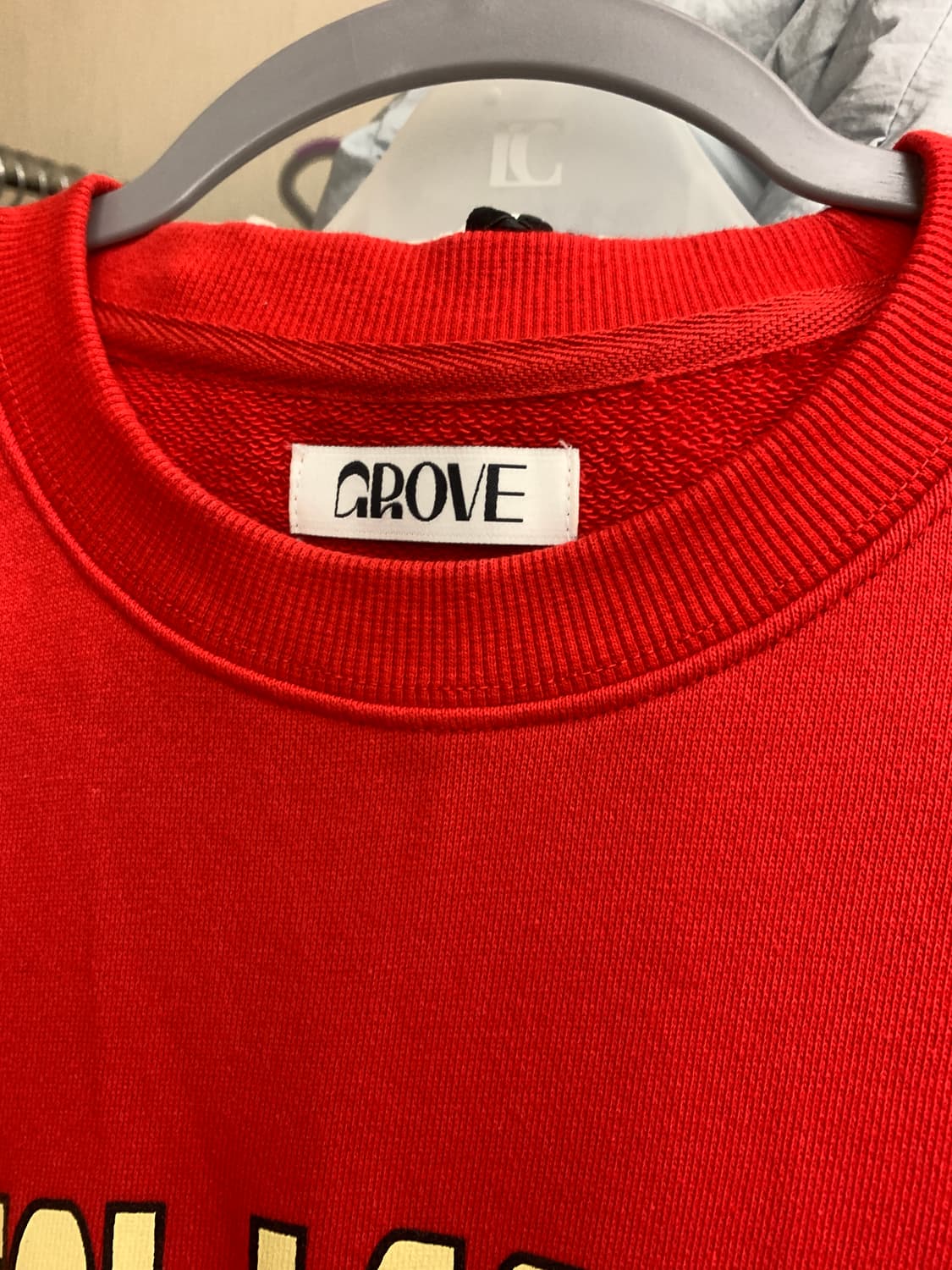 그로브 x 에스쁘아 콜라보 한정 맨투맨 상품이미지4