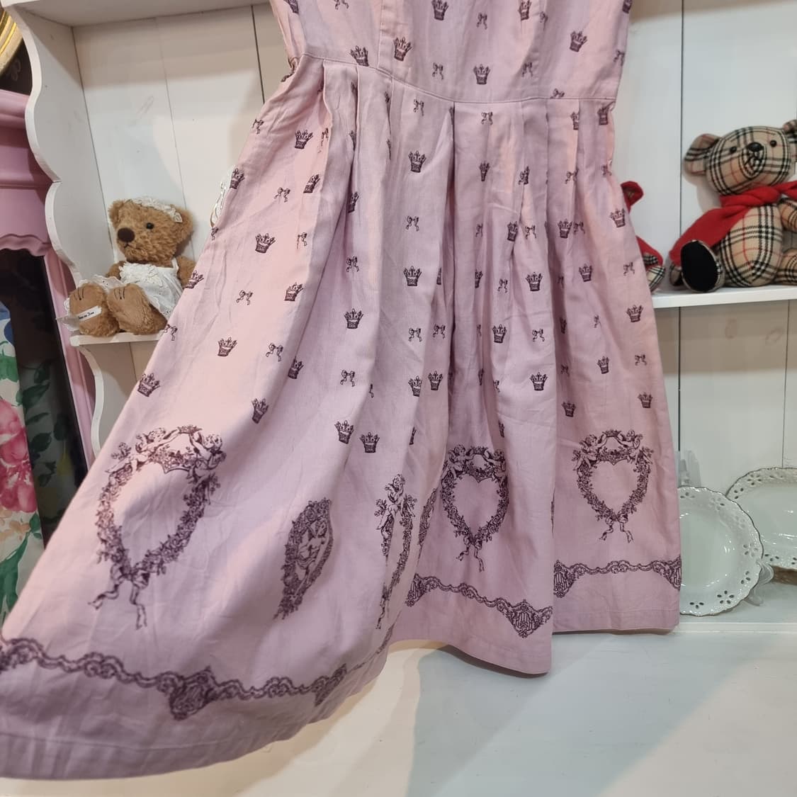 (에밀리 템플 큐트) 핑크 코튼 원피스 상품이미지5