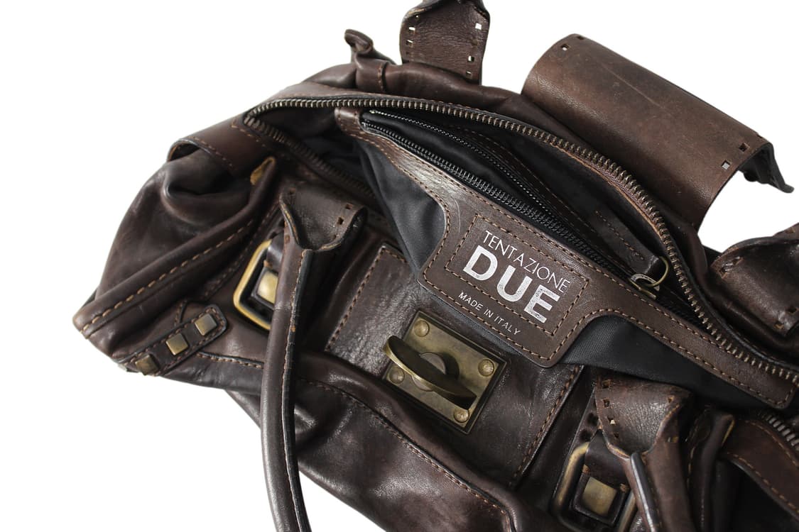 2000s TENTAZIONE DUE 텐타지오네 두에 레더 숄더백 상품이미지8