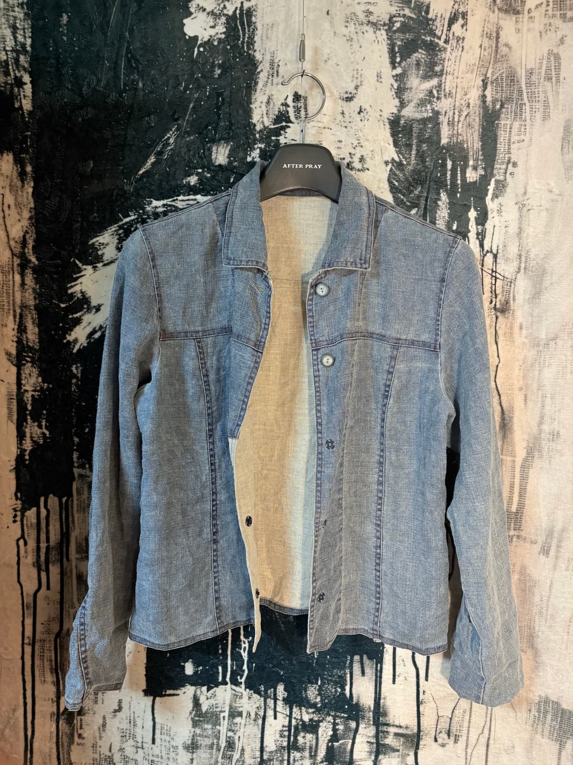 Linen  work jacket  상품이미지5