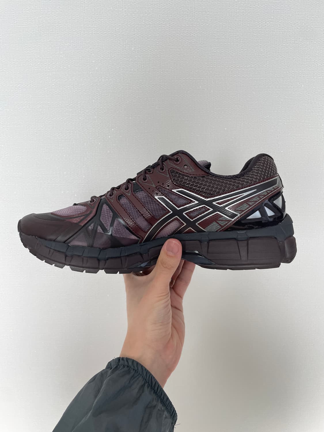 아식스 x 언어펙티드 젤 카야노 20 다크체리 270mm 박스포함 새상품 상품이미지2