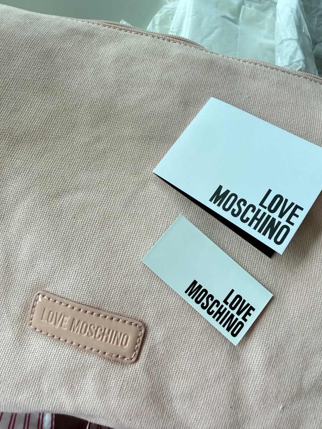 Love Moschino pvc 미사용 쇼퍼백 상품이미지8