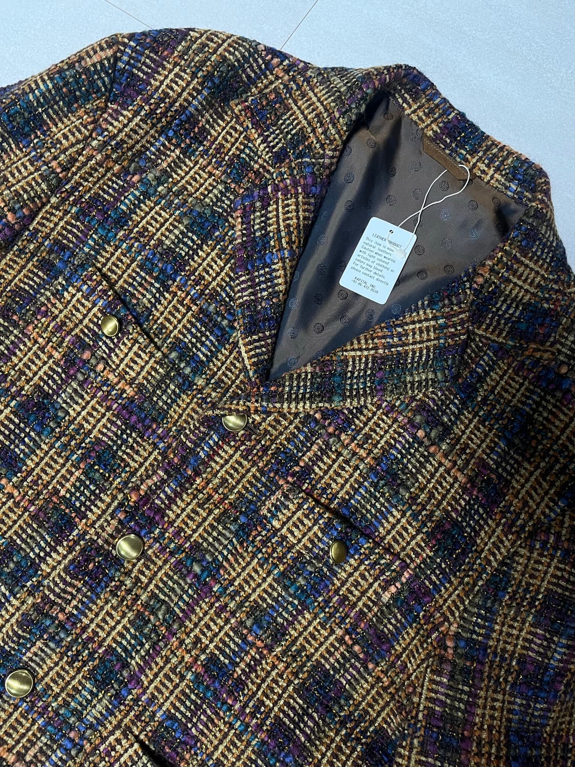 캐피탈 트위드 크롭 자켓 (새상품)4사이즈 상품이미지2