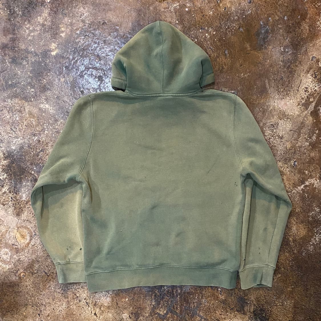 (M) 스투시 에이징 데미지 후드 상품이미지5