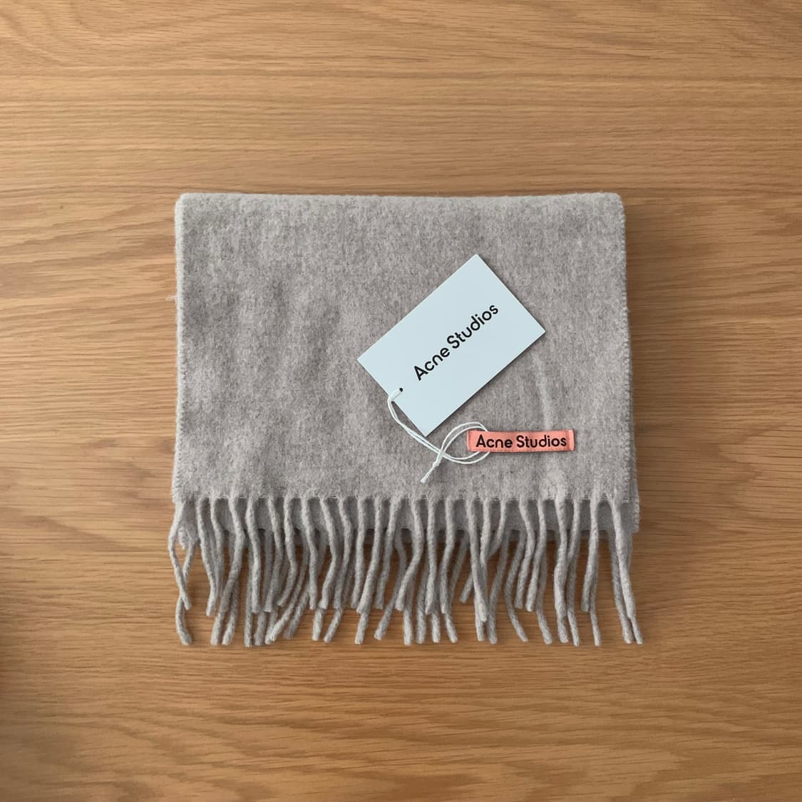 아크네 스튜디오 머플러 스키니 오트밀멜란지 (CA0218 633) 상품이미지1