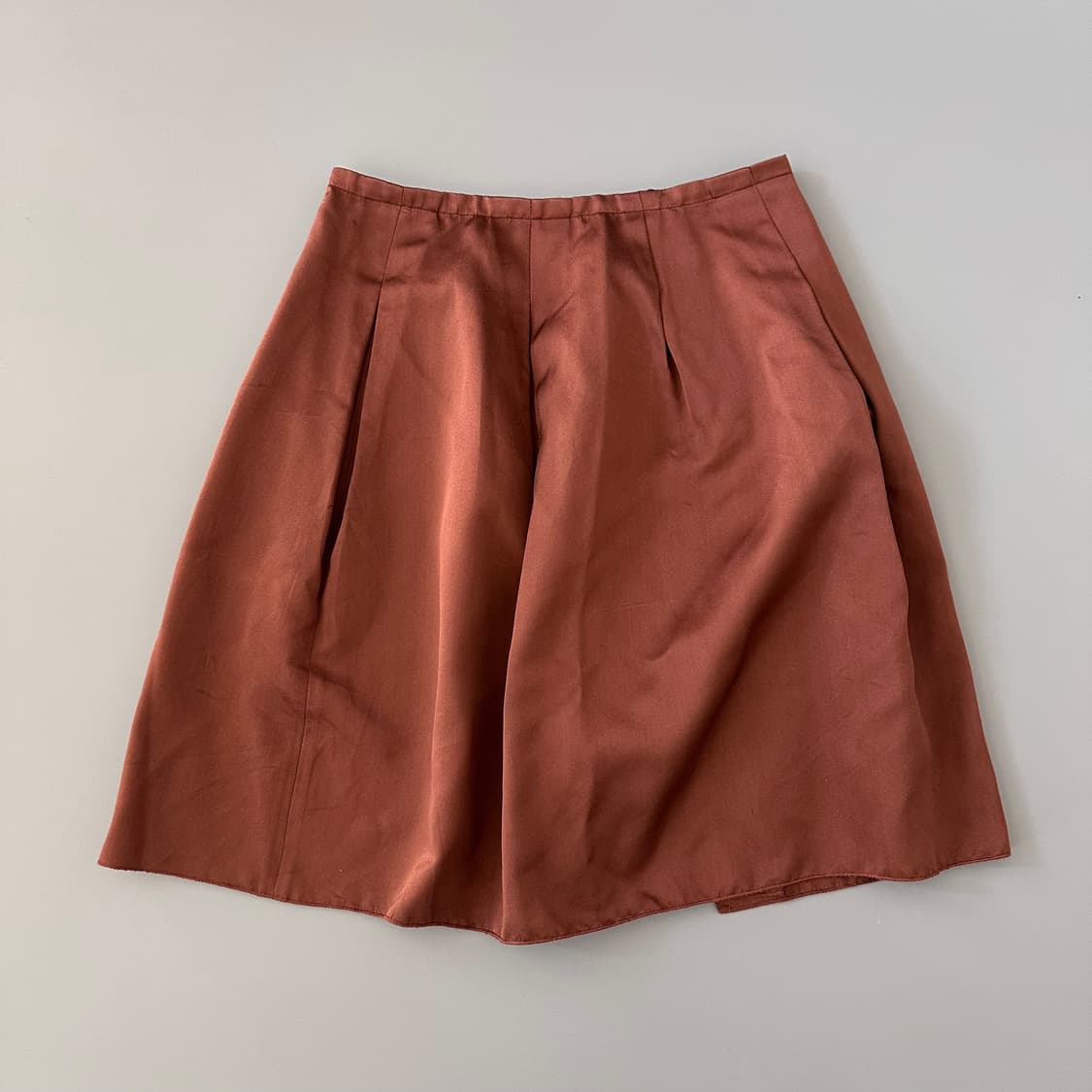 질샌더 jil sander navy 실크 미디스커트 상품이미지4