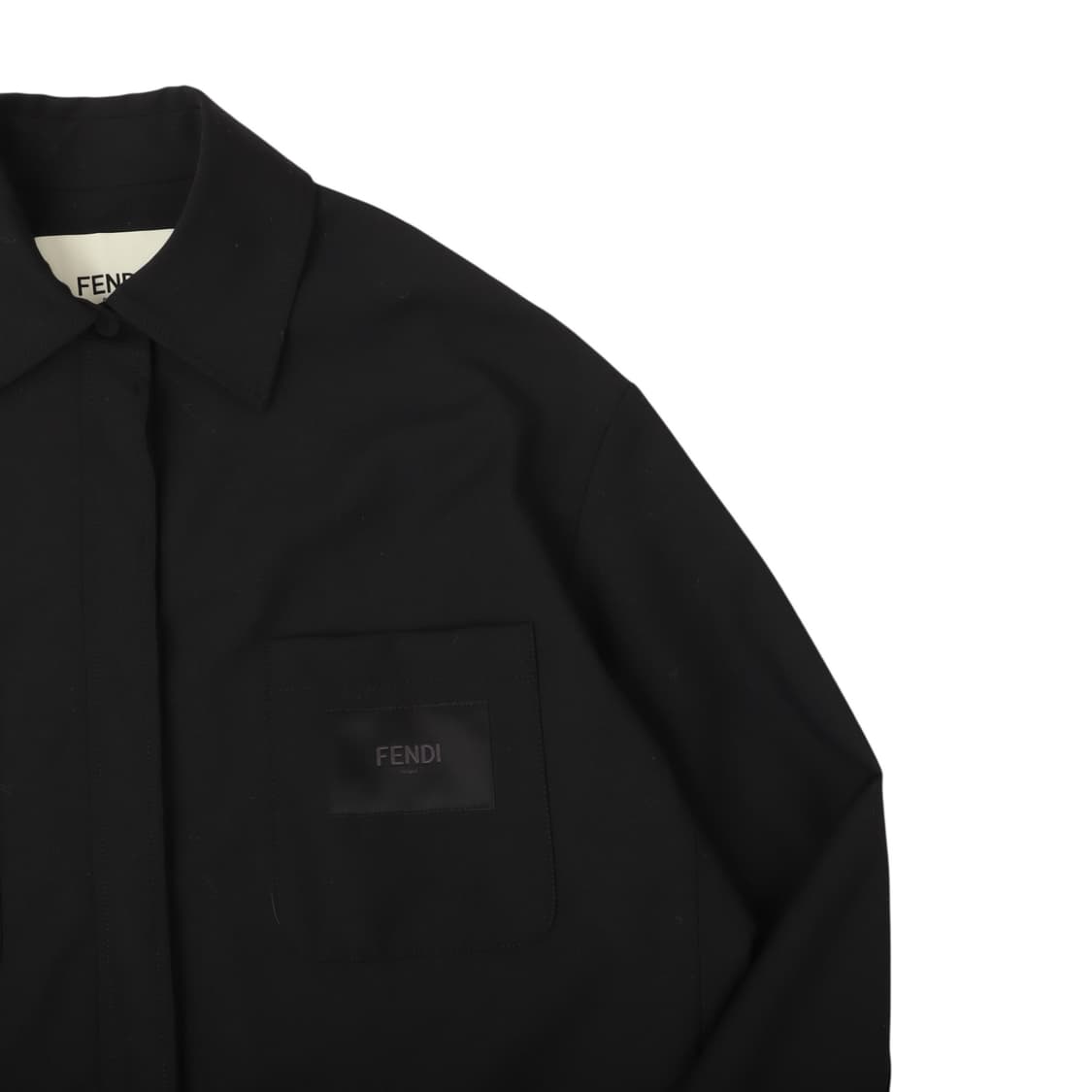 펜디 로마 포켓 로고 셔츠 자켓 상품이미지3