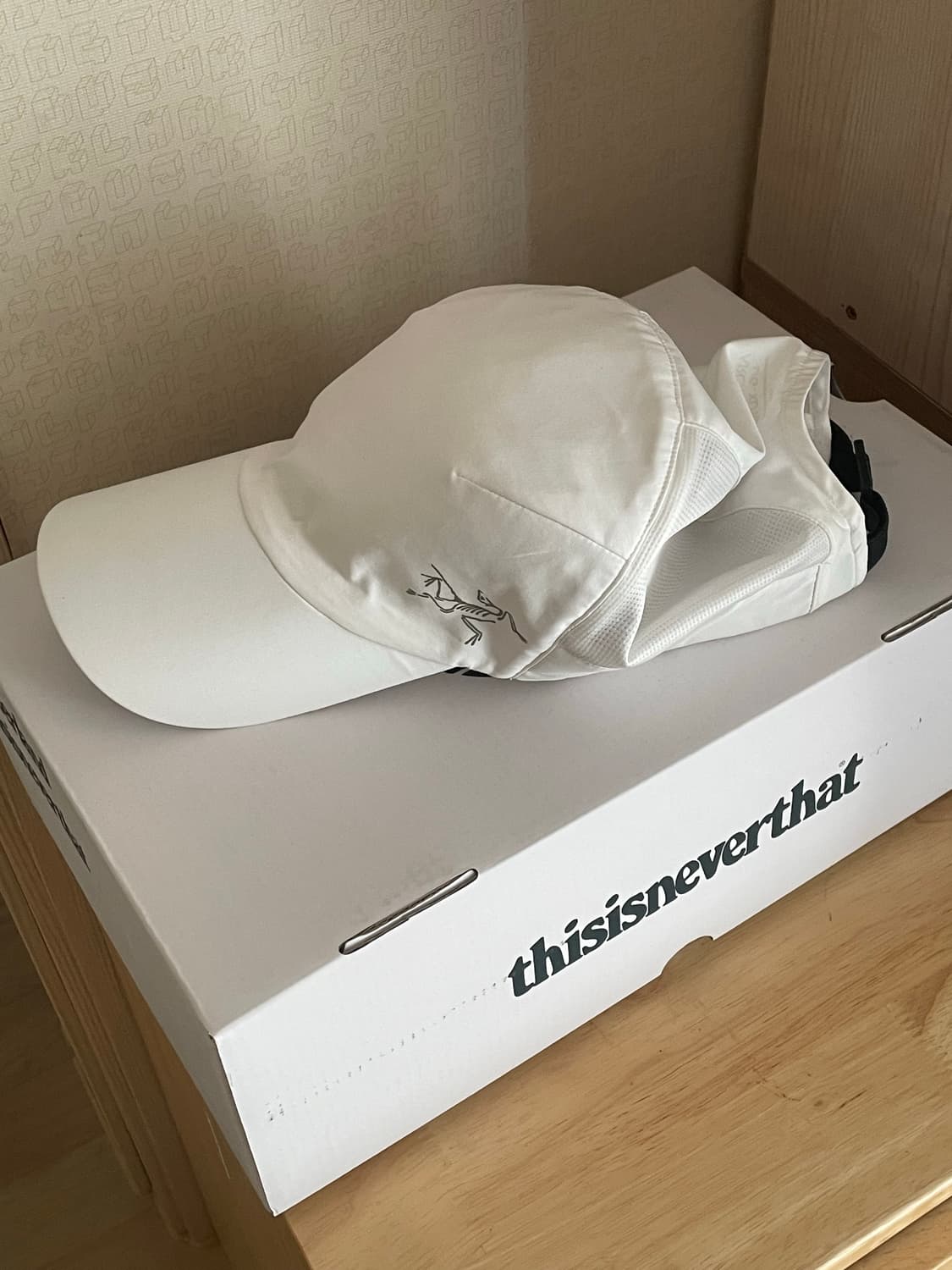 아크테릭스 화이트 캡모자 L/G-XL/TG 상품이미지4