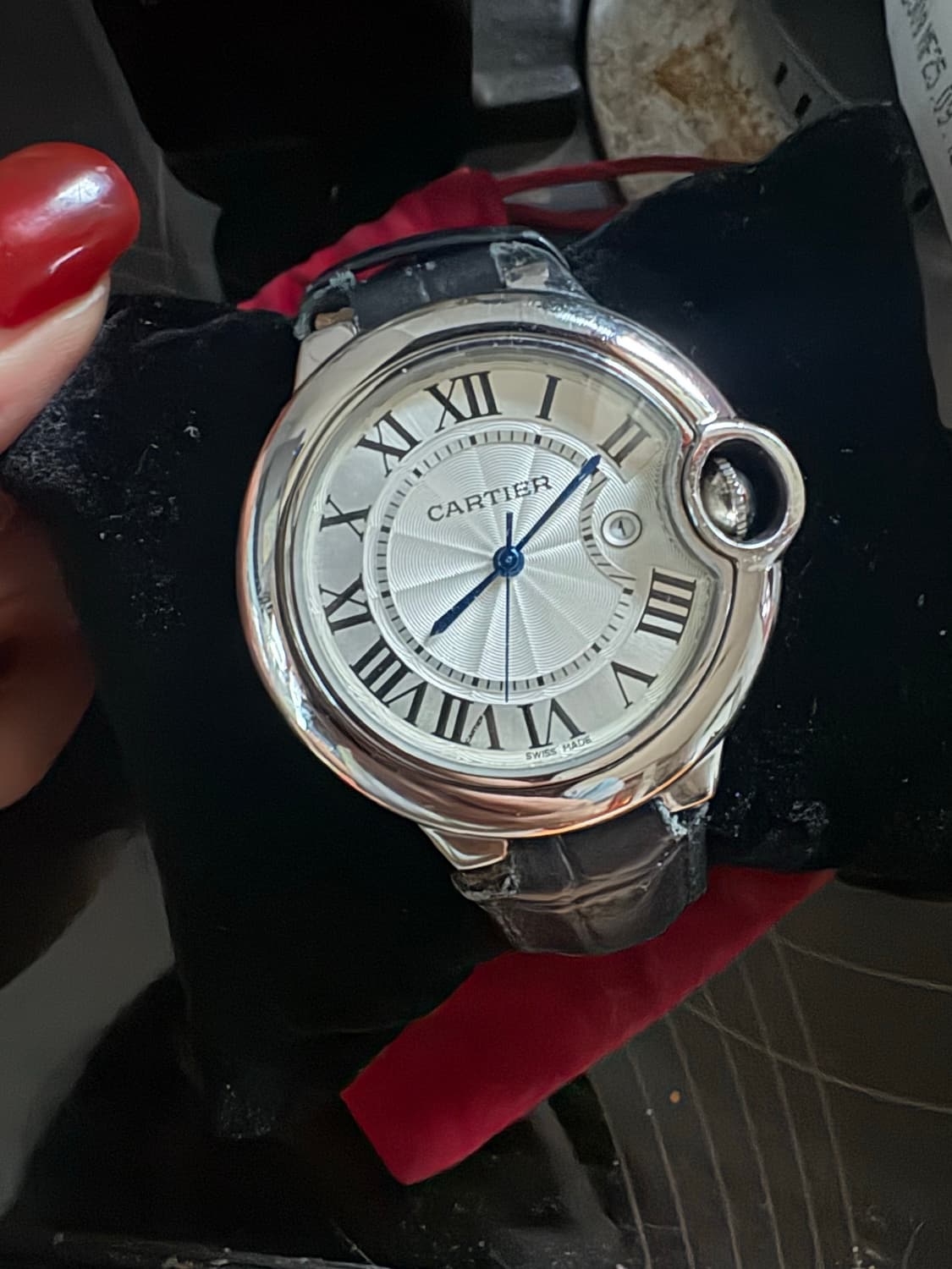 까르띠에 발롱블루 시계 급매 상품이미지7