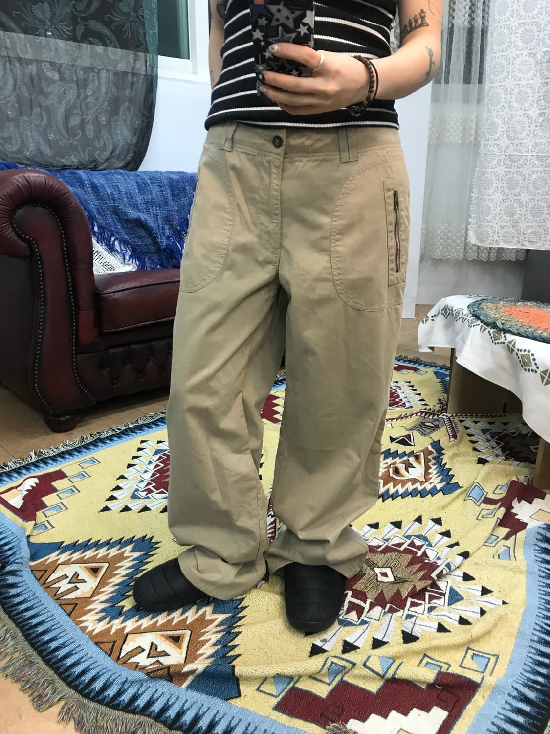 뱅뱅 빈티지 코튼팬츠  상품이미지2