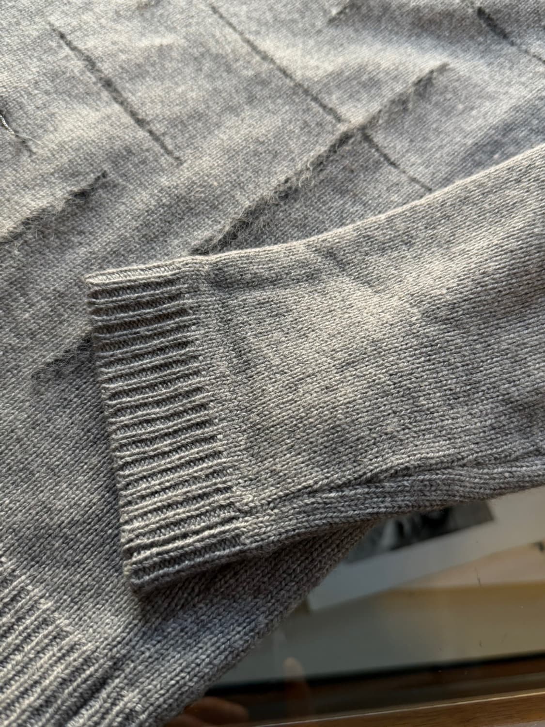 페세리코 울 실크 니트 55~66 상품이미지10