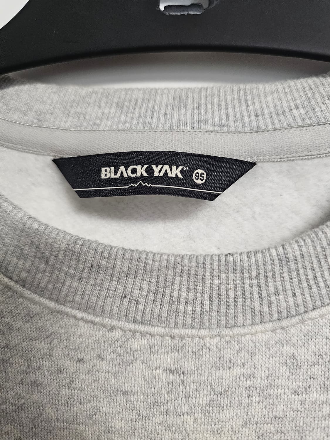 블랙야크 기모 맨투맨 티셔츠 상품이미지4