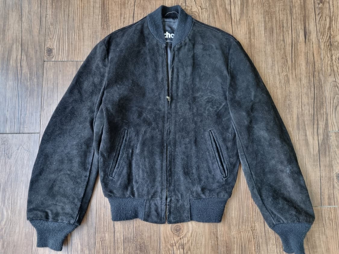 (마지막할인)USA 빈티지 쇼트 스웨이드 봄버자켓 상품이미지1