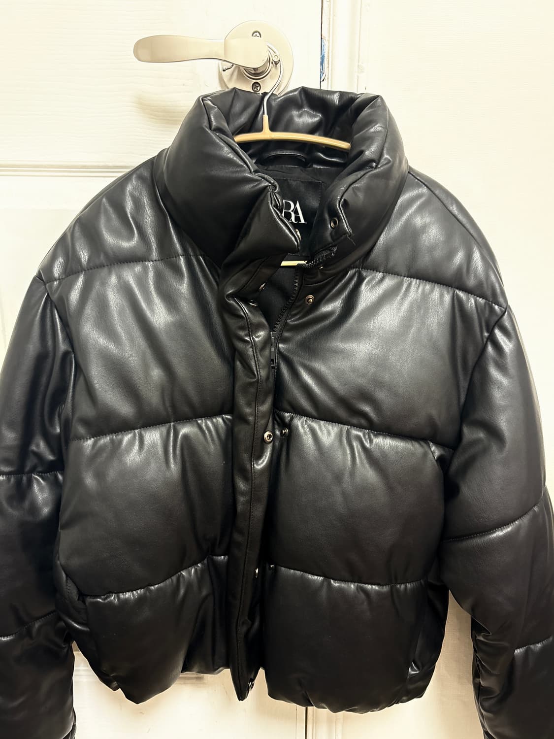 자라 레더 패딩 상품이미지1