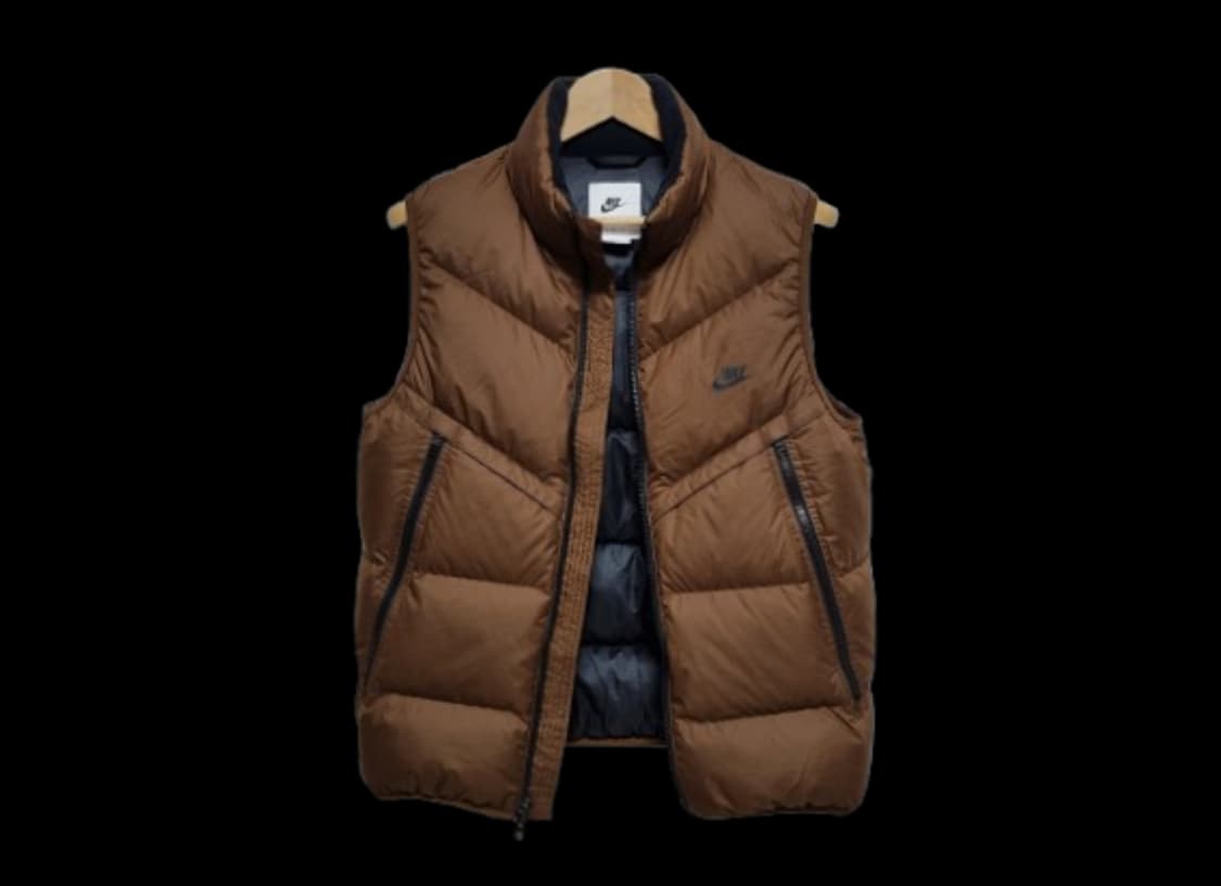 남성 2022 나이키 정가19만 스톰핏 덕 다운 패딩 베스트 조끼 상품이미지1