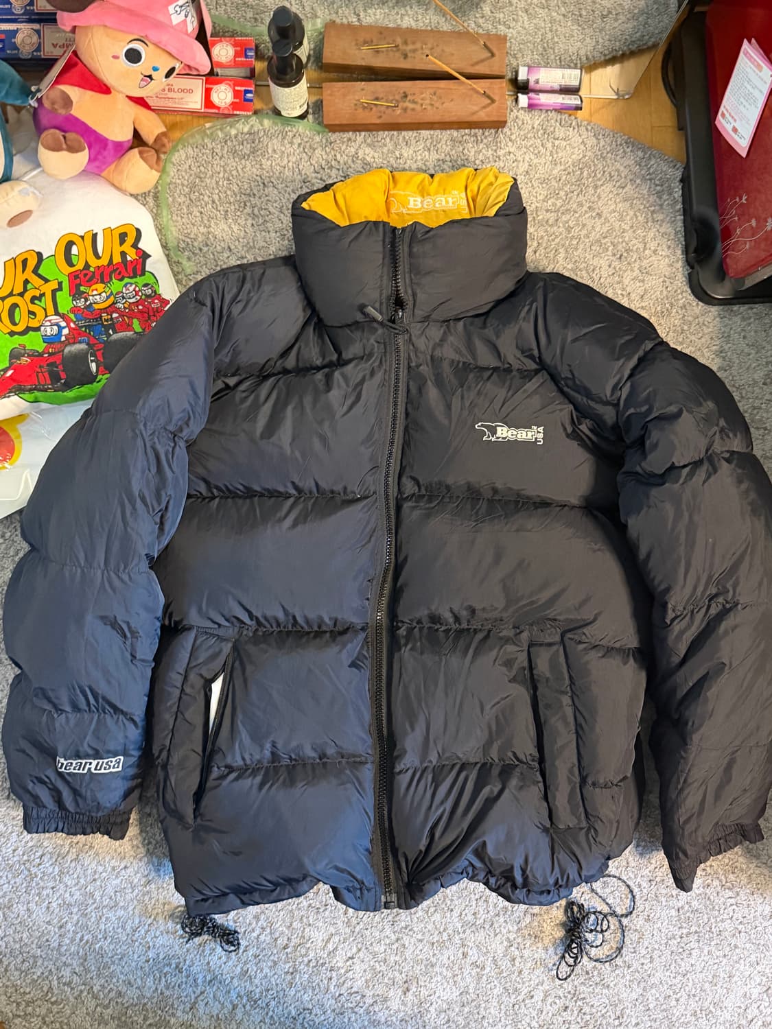 90s Bear USA 리버시블 덕다운 패딩 상품이미지1