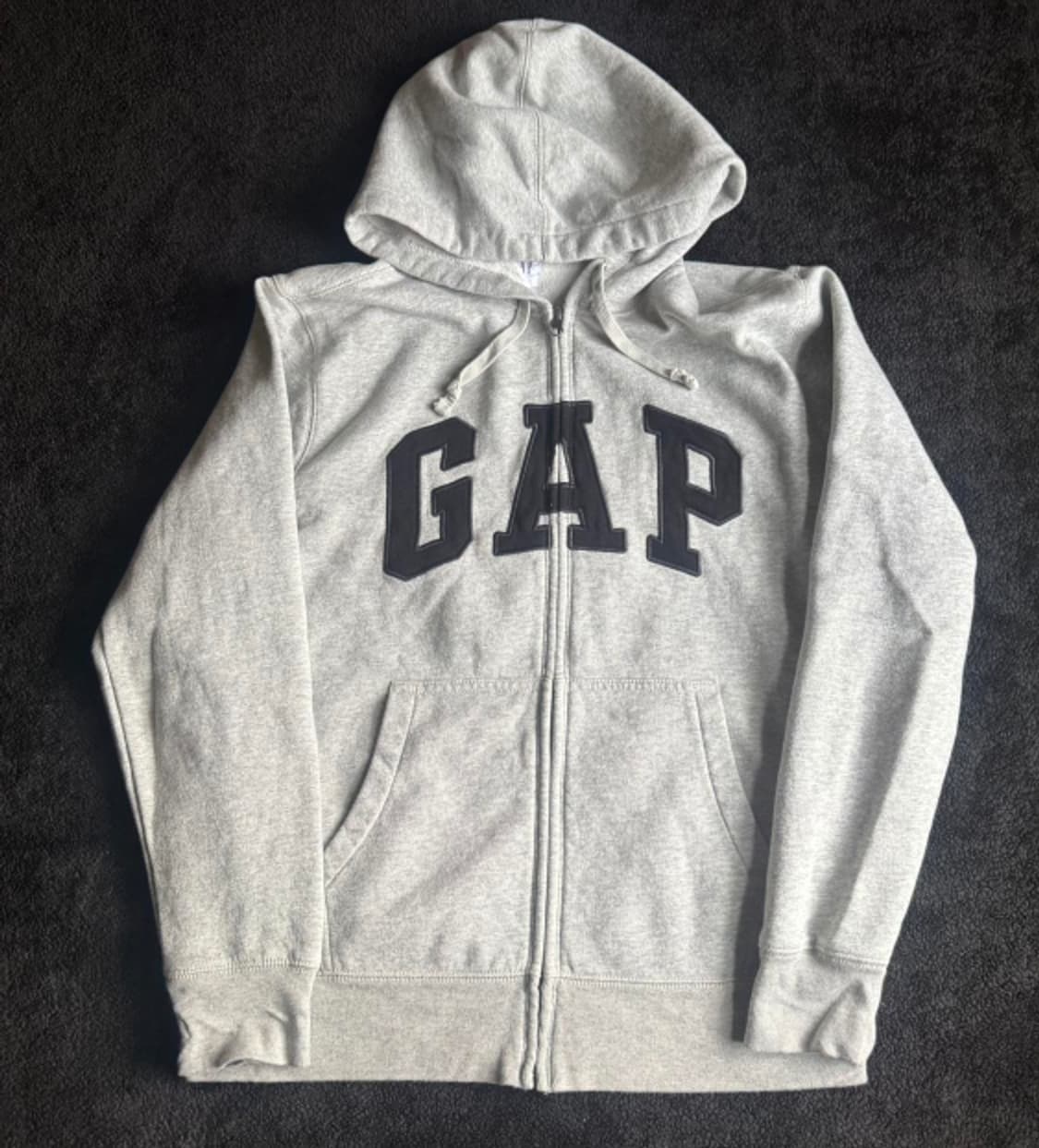 갭 남성용 회색 후디 상품이미지4