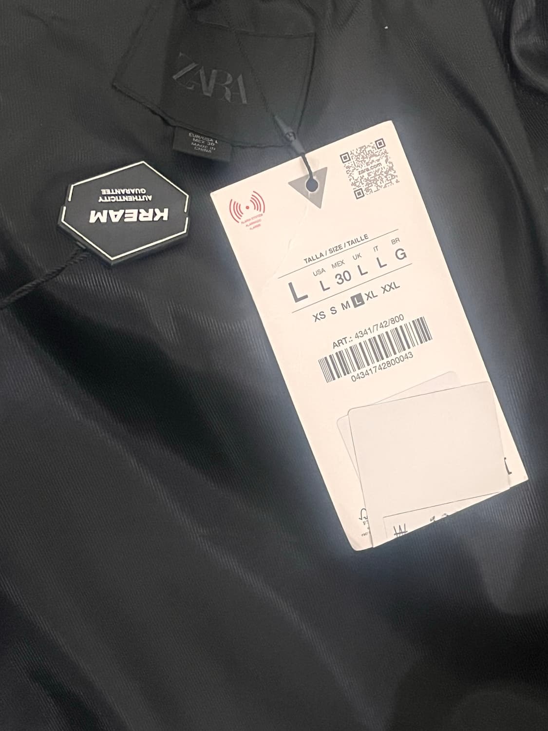 자라 가죽자켓 상품이미지3