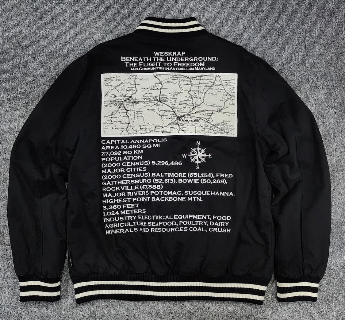 더 매드니스 자수 누빔 바시티 자켓 집업 점퍼 XL 상품이미지2