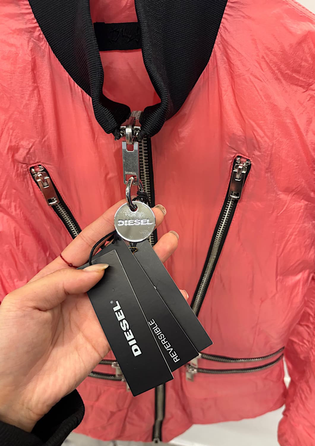 새상품 디젤 양면 패딩  상품이미지2