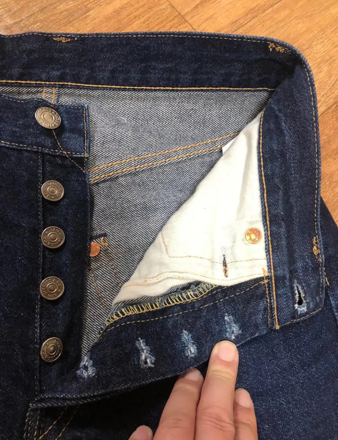 LEVIS LVC 60'S 503B XX 리바이스 데님팬츠(24 사이즈) 상품이미지4