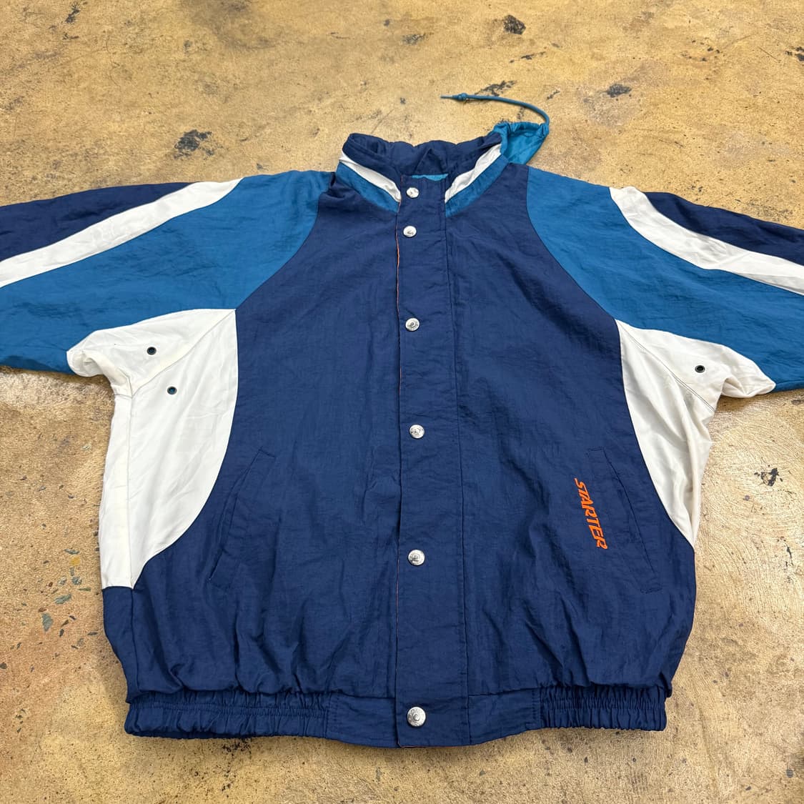 [ 정품/XL ] 90s 스타터 올드스쿨 바람막이 스타디움 자켓 상품이미지3