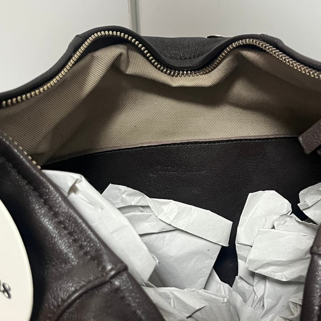 기마구아스 Paula 스터드 파울라 백/브라운 상품이미지3