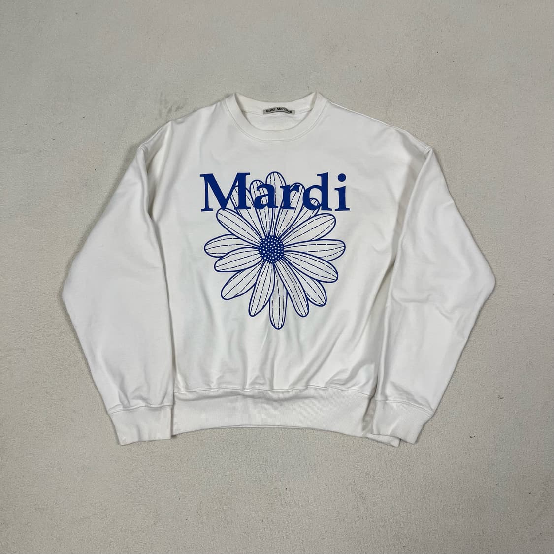 Mardi Mercredi White Sweatshirt 상품이미지4