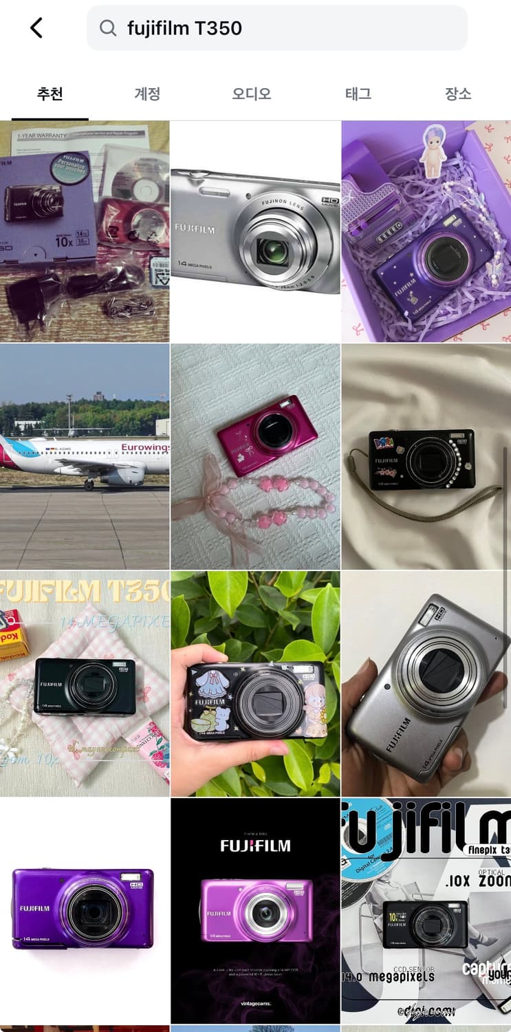 입문) 후지필름 파인픽스 T350 빈티지 디카 캠코더 /캐논 니콘 상품이미지5