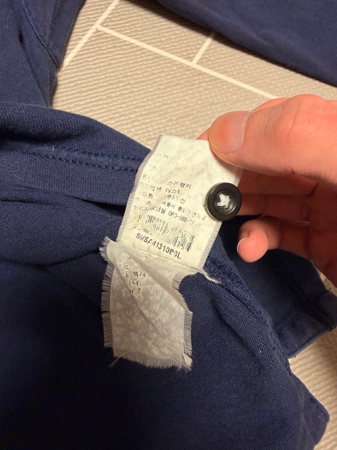 폴로 빅포니 긴팔 럭비티 네이비 상품이미지6