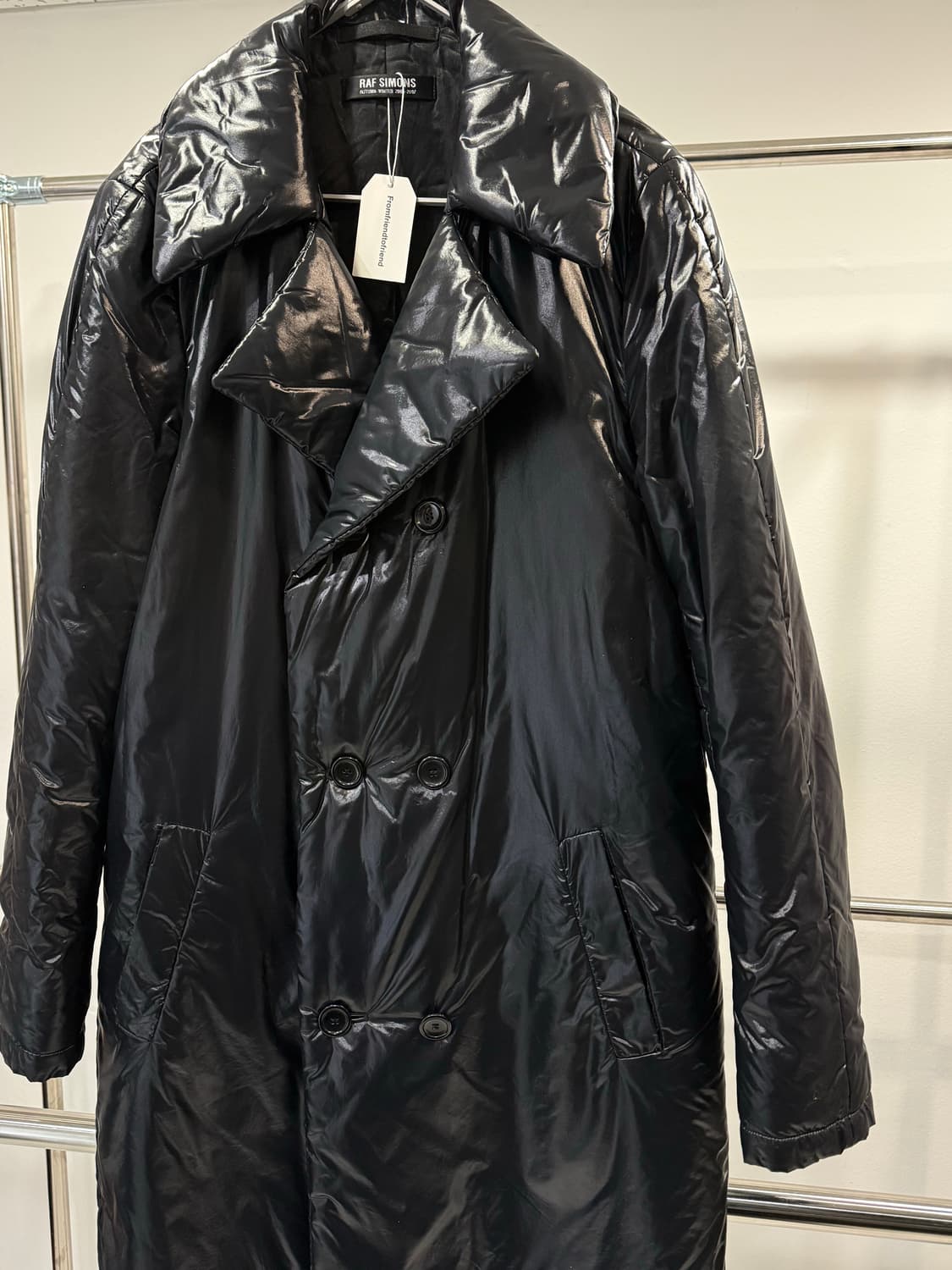 RAF SIMONS — FW06 폴리아미드 2 레이어드 패딩코트 상품이미지8